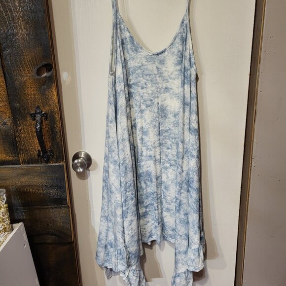 *****NWT LAZY SUNDAYS ASYMMETRICAL MINI DRESS SZ S - Picture 2 of 4